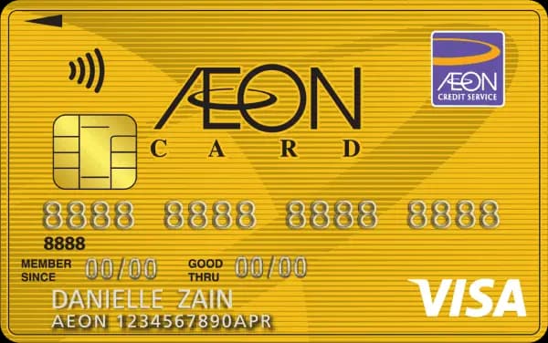 AEON Gold Visa Card