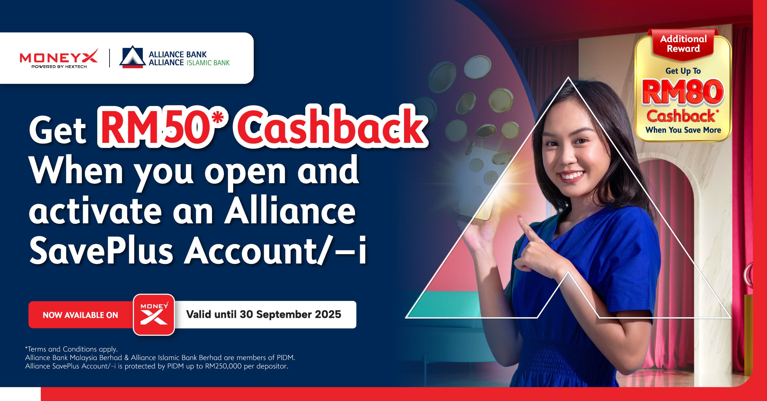 Alliance SavePlus Account/-i x MoneyX